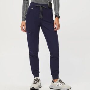 Figs navy zamora jogger scrub pant navy small